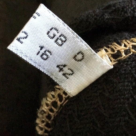 MOSCHINO Jeans multi colour stripe cardigan sz 12 - Picture 9 of 12